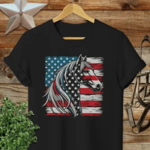 Patriotic Horse Tees